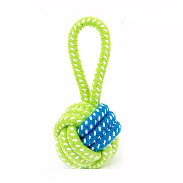 [Bundle] Assorted Dog Rope Toy Puppy Teeth Cleaning & Grinding Set (7 styles)