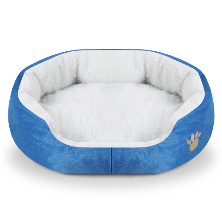 Pet Soft Warm Plush Cushion Bed