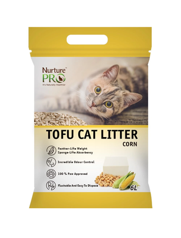 Nurture Pro Tofu Cat Litter - Corn (6L)