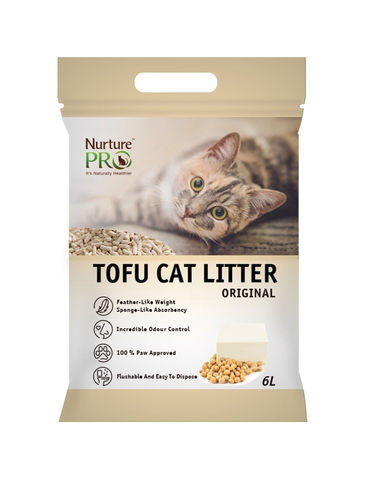 Nurture Pro Tofu Cat Litter - Original (6L)