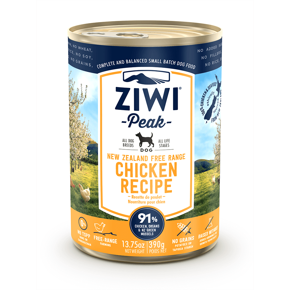 Ziwipeak Chicken Canned Dog Food 390g