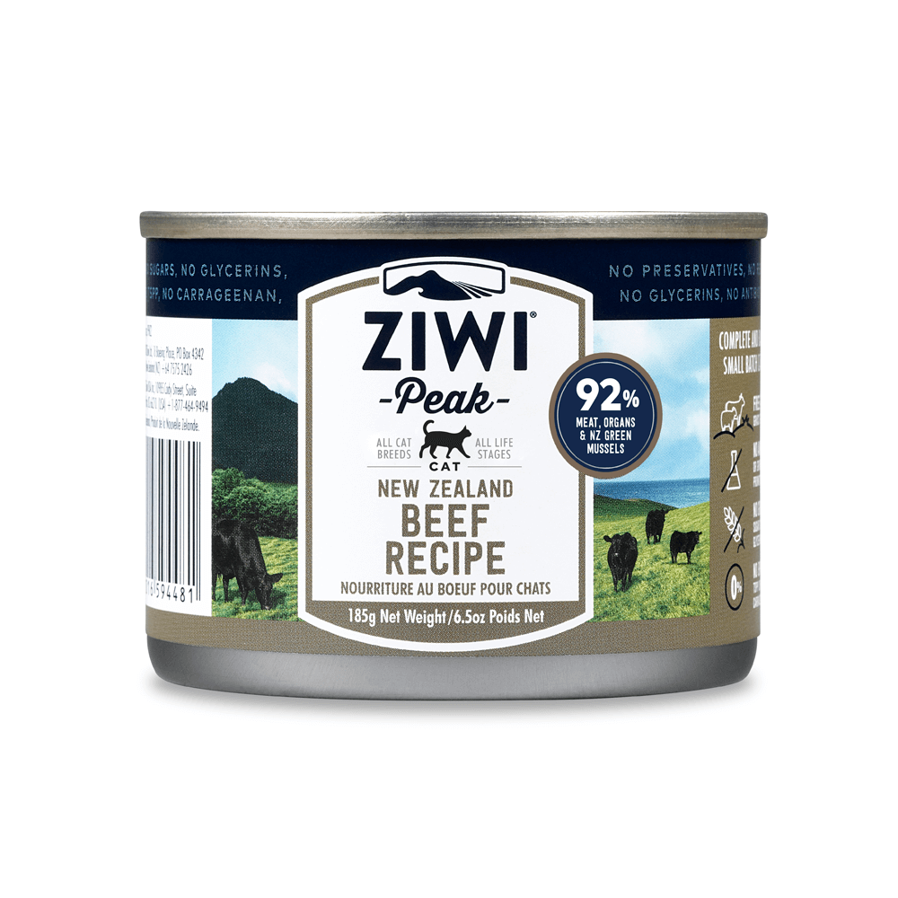 Ziwipeak Beef Canned Cat Food (2 Sizes)