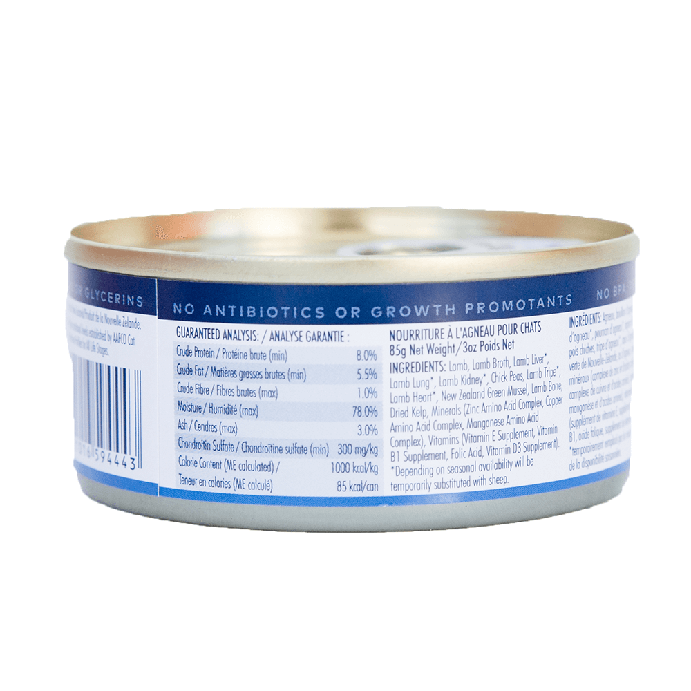 Ziwipeak Lamb Canned Cat Food (2 sizes)