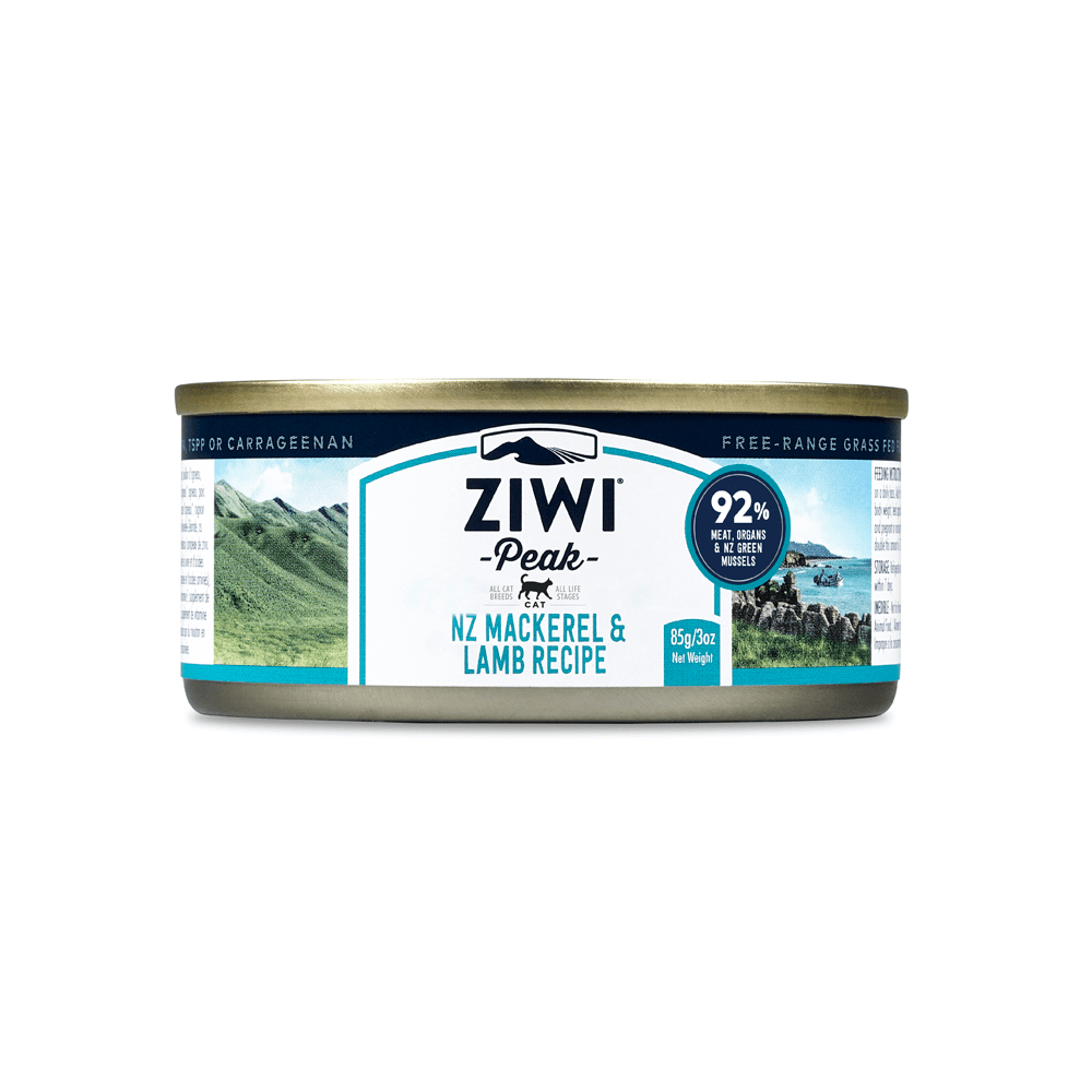 Ziwipeak Mackerel & Lamb Canned Cat Food (2 Sizes)