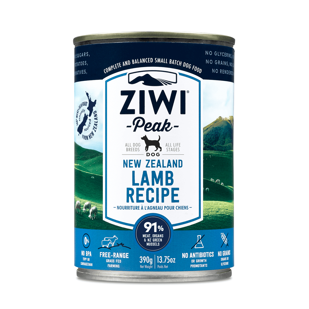 Ziwipeak Lamb Canned Dog Food 390g